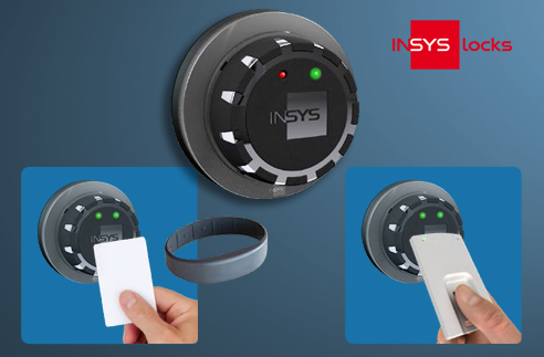 INSYS-locks EloStar flexID kontaktloses Tresorschloss